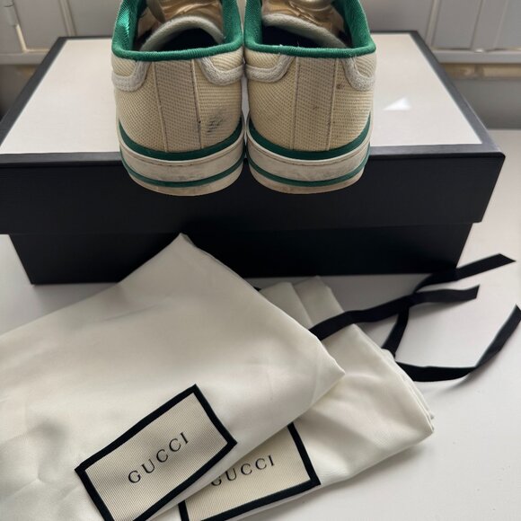 Authentic GUCCI Canvas Sneakers - Picture 4 of 5
